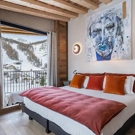 Superbe Penthouse Face Aux Pistes, 5 Avec Salle De Bain, Cheminee, Jusqu'a 10 Personnes - Fr-1-844-8 *